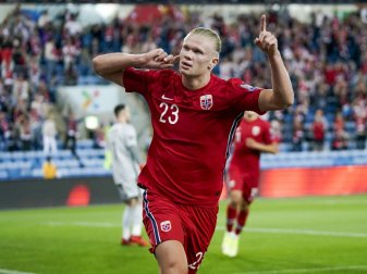 Wurde zum zweiten Mal ausgezeichnet: Erling Haaland Wurde zum zweiten Mal ausgezeichnet: Erling Haaland