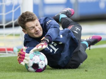 Ist vom FC Bayern an AS Monaco ausgeliehen: Alexander Nübel. Foto: Tom Weller/dpa Ist vom FC Bayern an AS Monaco ausgeliehen: Alexander Nübel. Foto: Tom Weller/dpa