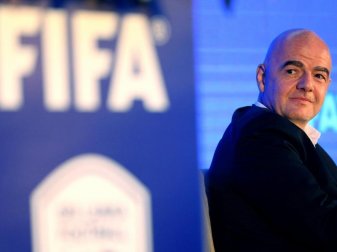 FIFA-Präsident Gianni Infantino hat seinen Lebensmittelpunkt nach Doha verlegt. Foto: Pradeep Dambarage/ZUMA Press Wire/dpa FIFA-Präsident Gianni Infantino hat seinen Lebensmittelpunkt nach Doha verlegt. Foto: Pradeep Dambarage/ZUMA Press Wire/dpa