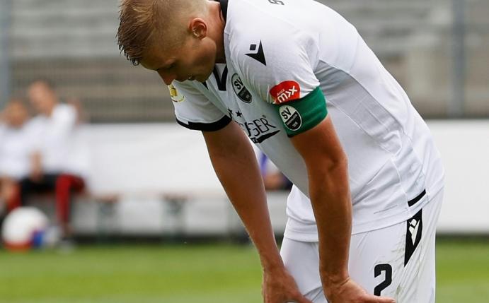 Enttäuschung bei Aleksandr Zhirov und Sandhausen 