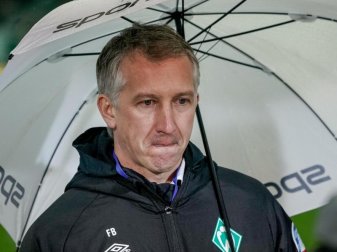 Noch gibt es keine Entscheidung zur Zukunft von Bremens Sportchef Frank Baumann. Foto: Axel Heimken/dpa