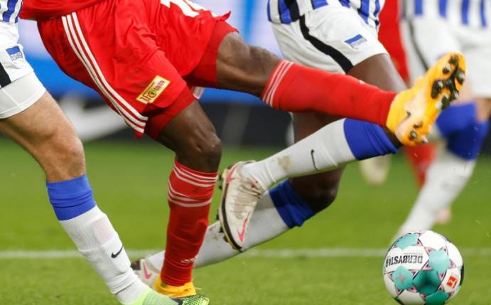 Hertha BSC empfängt im Achtelfinale des DFB-Pokals den Stadtrivalen 1. FC Union im Berliner Olympiastadion. Foto: Odd Andersen/AFP-Pool/dpa