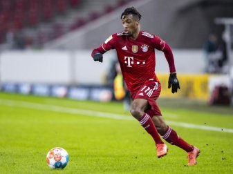 Ist beim FC Bayern München wieder ins Mannschaftstraining eingestiegen: Kingsley Coman in Aktion. Foto: Tom Weller/dpa Ist beim FC Bayern München wieder ins Mannschaftstraining eingestiegen: Kingsley Coman in Aktion. Foto: Tom Weller/dpa