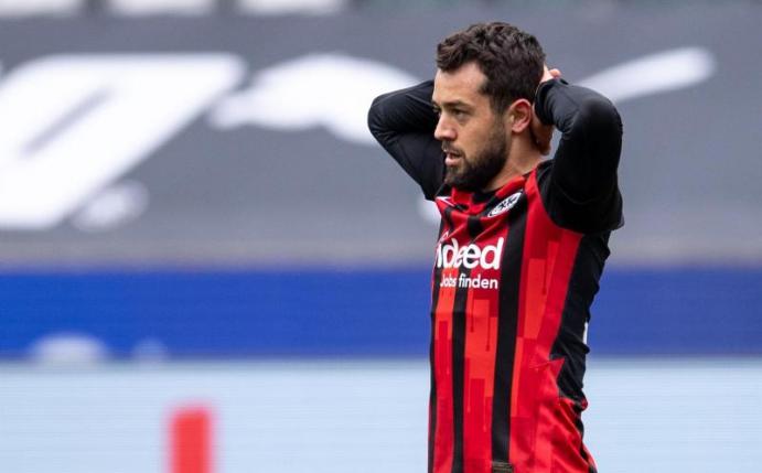 Der Leihvertrag mit Amin Younes von Eintracht Frankfurt und dem SSC Neapel wurde aufgelöst. Foto: Marius Becker/dpa
