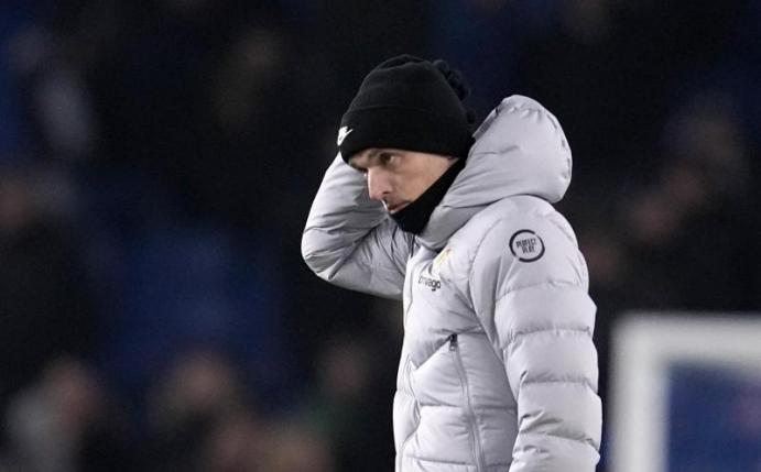Thomas Tuchel spielt mit dem FC Chelsea unentschieden. Foto: Matt Dunham/AP/dpa