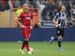 Eintracht Frankfurt und Arminia Bielefeld sind die laufstärksten Teams der Bundesliga. Foto: Friso Gentsch/dpa