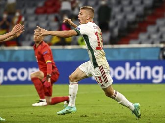 Ungarns Andras Schäfer (r) wechselt zu Union Berlin. Foto: Kai Pfaffenbach/REUTERS POOL/dpa Ungarns Andras Schäfer (r) wechselt zu Union Berlin. Foto: Kai Pfaffenbach/REUTERS POOL/dpa