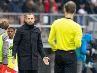Bo Svensson muss am Samstag auf der Tribüne Platz nehmen Bo Svensson muss am Samstag auf der Tribüne Platz nehmen
