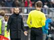 Bo Svensson muss am Samstag auf der Tribüne Platz nehmen