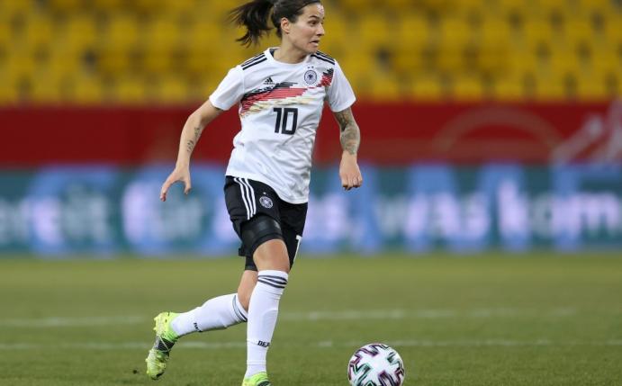 Dzsenifer Marozsan wurde in den USA athletisch gefordert