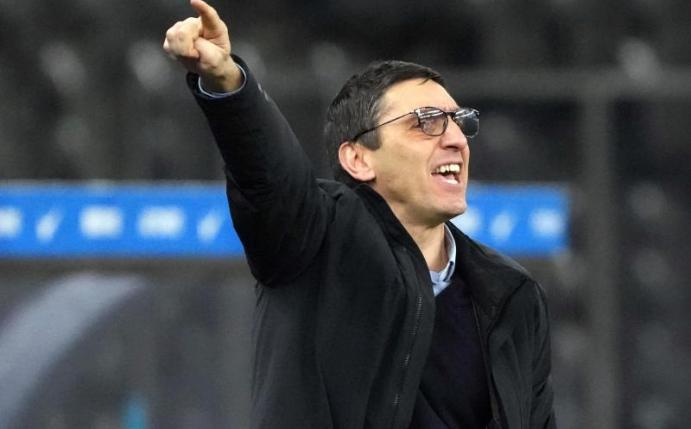 Tayfun Korkut ist der Cheftrainer von Hertha BSC. Foto: Soeren Stache/dpa-Zentralbild/dpa