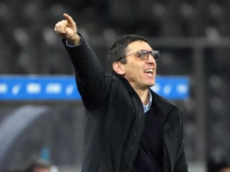 Tayfun Korkut ist der Cheftrainer von Hertha BSC. Foto: Soeren Stache/dpa-Zentralbild/dpa Tayfun Korkut ist der Cheftrainer von Hertha BSC. Foto: Soeren Stache/dpa-Zentralbild/dpa