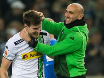 André Schubert würde Havard Nordtveit gern behalten. Foto: Bernd Thissen> André Schubert würde Havard Nordtveit gern behalten. Foto: Bernd Thissen>