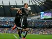 Robert Huth trifft im Spitzenspiel doppelt (Quelle: SID)