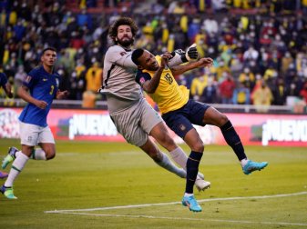 Brasiliens Torhüter Alisson Becker stand im Mittelpunkt Brasiliens Torhüter Alisson Becker stand im Mittelpunkt