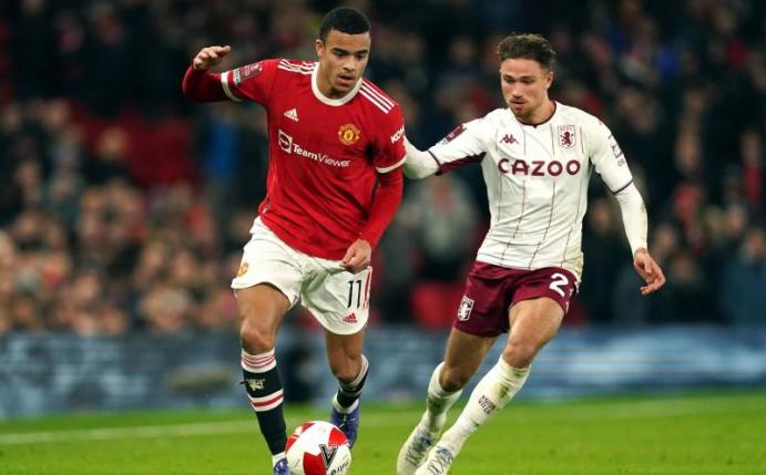 Mason Greenwood wurde von Manchester United suspendiert. Foto: Martin Rickett/PA Wire/dpa