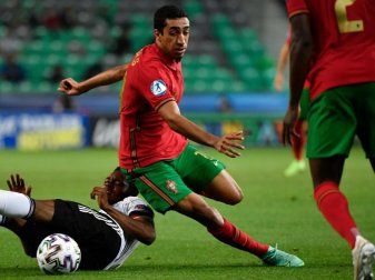 Im Einsatz für das U21-Nationalteam von Portugal: Tiago Tomas. Foto: Marton Monus/dpa Im Einsatz für das U21-Nationalteam von Portugal: Tiago Tomas. Foto: Marton Monus/dpa