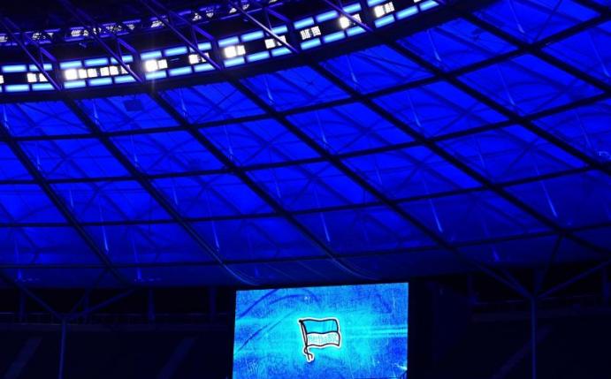 Daheim wartet Hertha BSC weiter auf den ersten Sieg 2022. Foto: Sören Stache/dpa