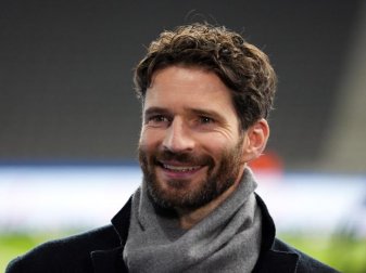 Herthas Sportdirektor Arne Friedrich im DAZN-Interview kurz vor Anpfiff der Partie. Foto: Soeren Stache/dpa-Zentralbild/dpa Herthas Sportdirektor Arne Friedrich im DAZN-Interview kurz vor Anpfiff der Partie. Foto: Soeren Stache/dpa-Zentralbild/dpa