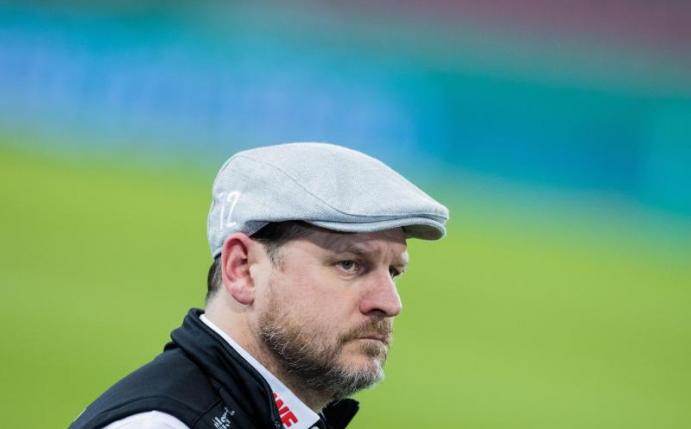 Kölns Trainer Steffen Baumgart. Foto: Rolf Vennenbernd/dpa