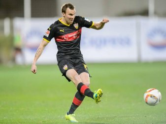 Kevin Großkreutz trifft mit dem VfB Suttgart auf Borussia Dortmund. Foto: Thomas Eisenhuth Kevin Großkreutz trifft mit dem VfB Suttgart auf Borussia Dortmund. Foto: Thomas Eisenhuth