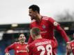 Hat den schnellsten Hattrick der 2. Bundesliga eingestellt: Hamburgs Robert Glatzel. Foto: Thomas Frey/dpa