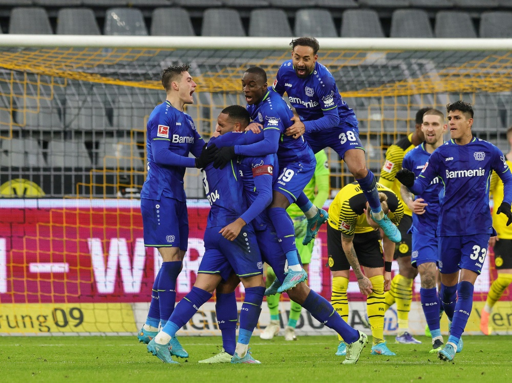 Leverkusen fegt Dortmund aus dem Signal-Iduna-Park