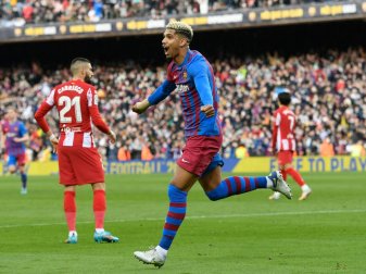 Auch Ronald Araujo erzielte ein Tor Auch Ronald Araujo erzielte ein Tor