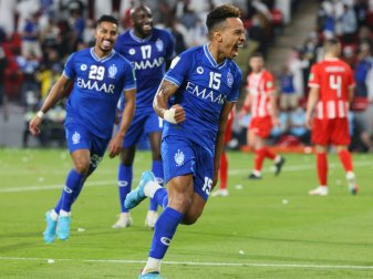 Auch Matheus Pereira traf beim 6:1 gegen Al-Jazira Club Auch Matheus Pereira traf beim 6:1 gegen Al-Jazira Club