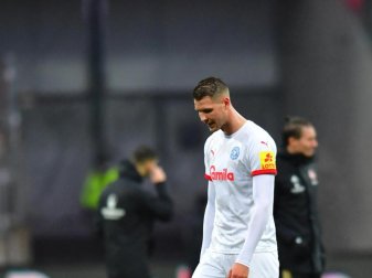 Geht auf Leihbasis zum norwegischen Erstligisten Lilleström SK: Holmbert Aron Fridjonsson. Foto: Matthias Merz/dpa