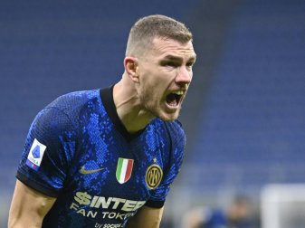 Dzeko brachte Inter gegen die Roma in Führung Dzeko brachte Inter gegen die Roma in Führung