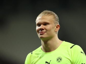 Soll bei Paris Saint-Germain Wunschkandidat als Ersatz für Mbappé bei dessen Abgang sein: Erling Haaland. Foto: Christian Charisius/dpa Soll bei Paris Saint-Germain Wunschkandidat als Ersatz für Mbappé bei dessen Abgang sein: Erling Haaland. Foto: Christian Charisius/dpa