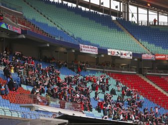 Das Eilverfahren gegen die Beschränkung der Zuschauerzahlen hat sich für RB Leipzig erledigt. Foto: Jan Woitas/dpa-Zentralbild/dpa Das Eilverfahren gegen die Beschränkung der Zuschauerzahlen hat sich für RB Leipzig erledigt. Foto: Jan Woitas/dpa-Zentralbild/dpa