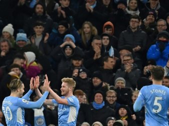 Jubel bei den Citizens: Nun schon zwölf Punkte Vorsprung Jubel bei den Citizens: Nun schon zwölf Punkte Vorsprung