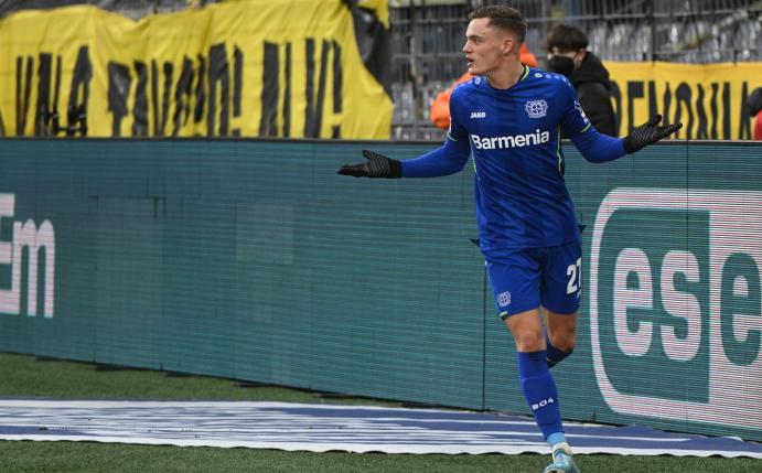 Vielgelobt: Bayer Leverkusens Jungstar Florian Wirtz.