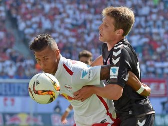 In der Hinrunde gewann der FC St. Pauli in Leipzig. Foto: Hendrik Schmidt In der Hinrunde gewann der FC St. Pauli in Leipzig. Foto: Hendrik Schmidt