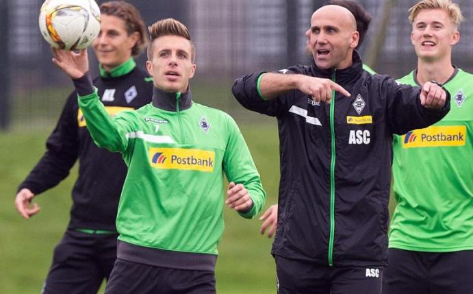 Patrick Herrmann ist wieder ins Mannschaftstraining eingestiegen. Foto: Marius Becker(Marius Becker)