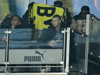 BVB: Haaland wohl auch am Sonntag nur Zuschauer BVB: Haaland wohl auch am Sonntag nur Zuschauer