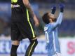 Lazios Felipe Anderson feiert seinen Treffer gegen Verona. Foto: Claudio Peri(Claudio Peri)