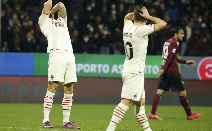 Milan patzt bei Schlusslicht Salernitana
