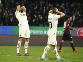 Milan patzt bei Schlusslicht Salernitana Milan patzt bei Schlusslicht Salernitana