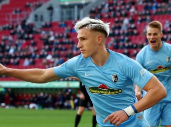 Schlotterbeck Petersen Freiburg Saier Bundesliga Schlotterbeck Petersen Freiburg Saier Bundesliga
