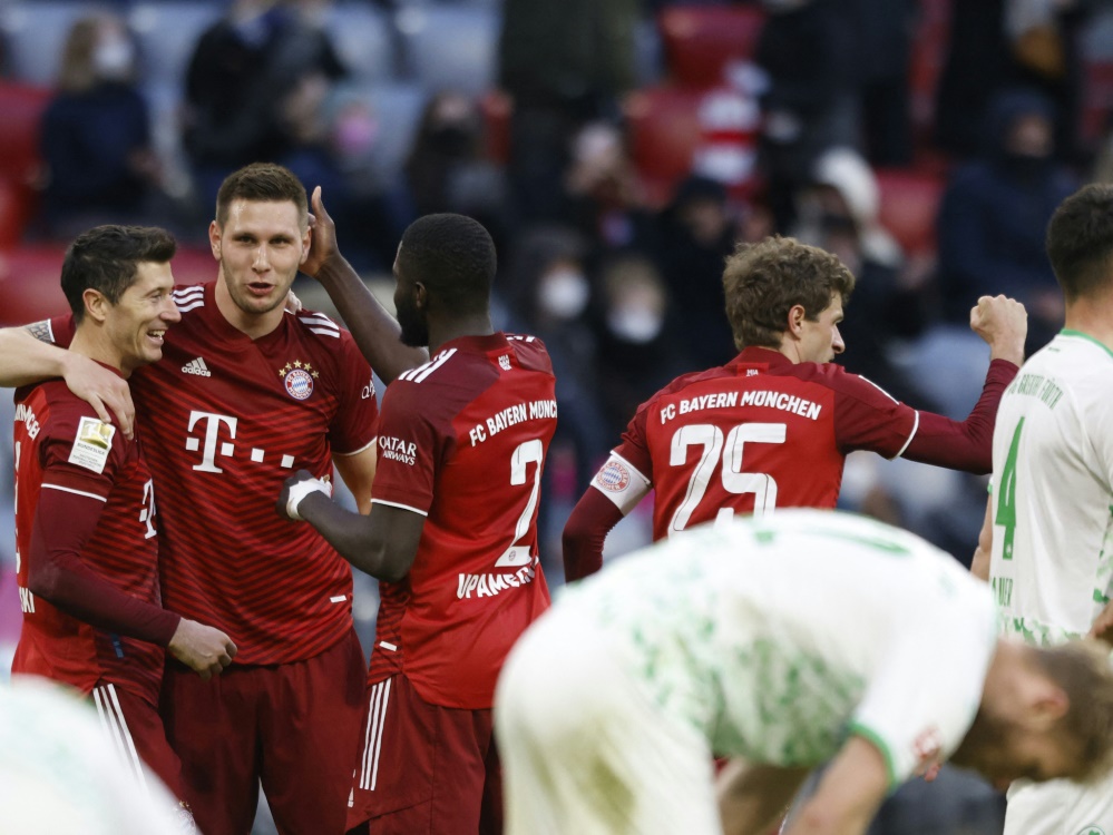 Bayern München bezwingt Fürth mit 4:1