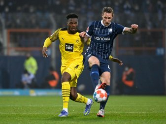 Dan-Axel Zagadou (l.) wird einigie Zeit ausfallen Dan-Axel Zagadou (l.) wird einigie Zeit ausfallen