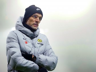 Warnt vor übertriebenen Erwartungen vor dem Spiel gegen Lille: Chelsea-Coach Thomas Tuchel. Warnt vor übertriebenen Erwartungen vor dem Spiel gegen Lille: Chelsea-Coach Thomas Tuchel.