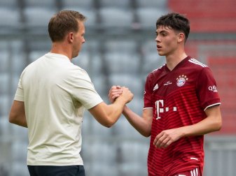 Marcel Wenig (r) verlässt den FC Bayern. Marcel Wenig (r) verlässt den FC Bayern.