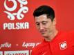 Robert Lewandowski würde am 24. März in der WM-Qualifikation mit der polnischen Nationalmannschaft in Moskau auf Russland treffen.