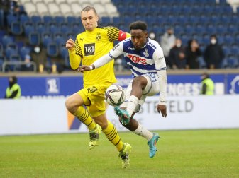 Franz Pfanne stand für die Dortmunder auf dem Platz Franz Pfanne stand für die Dortmunder auf dem Platz