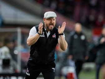 Kölns Trainer Steffen Baumgart. Kölns Trainer Steffen Baumgart.