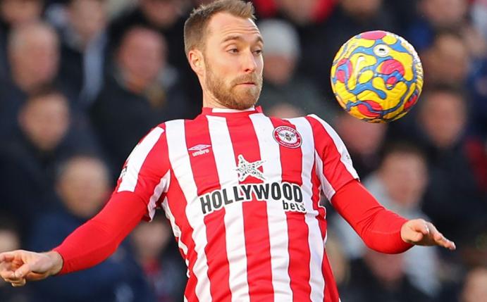 Wurde für Brentofrd eingewechselt: Christian Eriksen